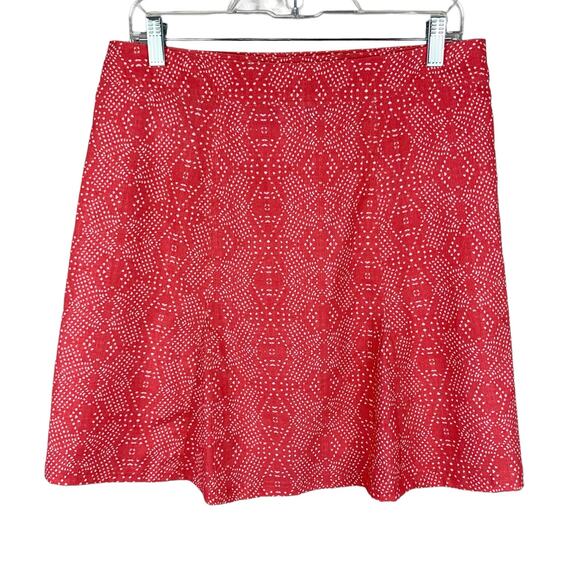RipSkirt Wrap Skirt Length 2 Red White Adjustable Pocket Vacation Women's M - Picture 6 of 6